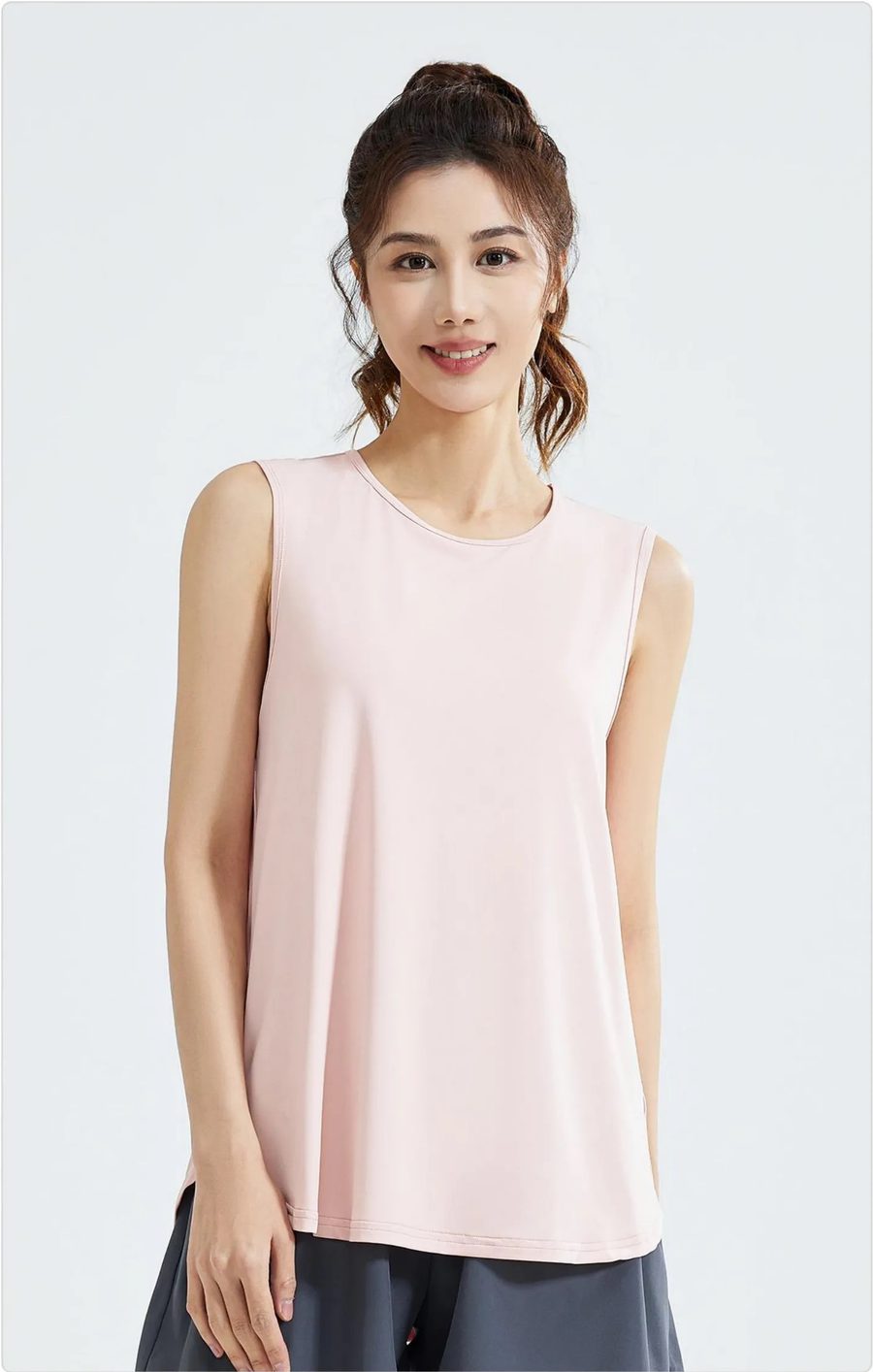 Loose-Fit Sleeveless Tank
