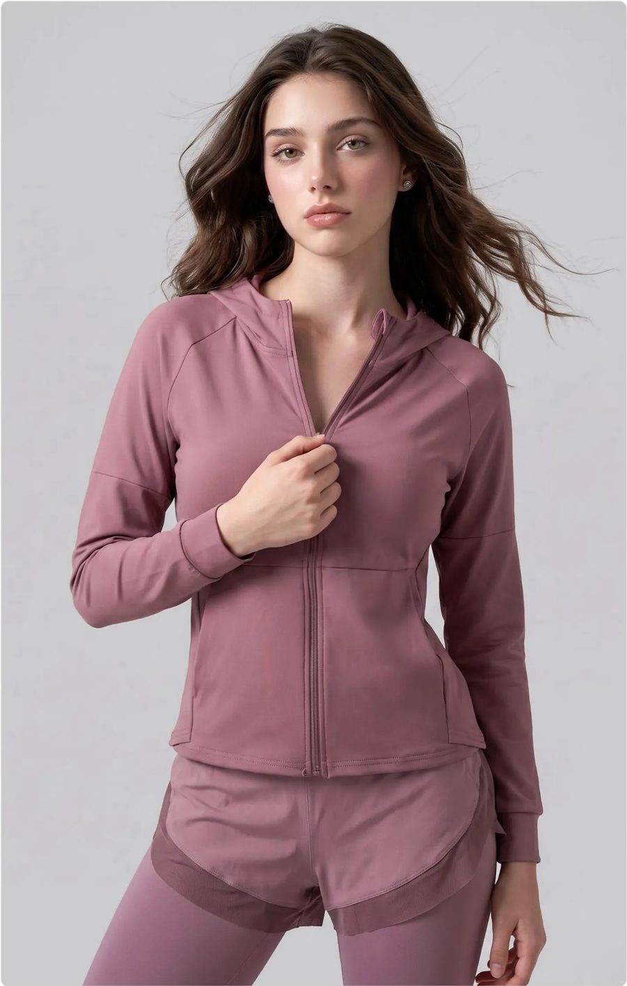 Hooded Zip Jacket